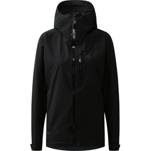 Haglöfs Дамско водоустойчиво яке Haglöfs Women's Alert GTX Jacket Waterproof jacket - True Black - размер XL (102-5068-0215)