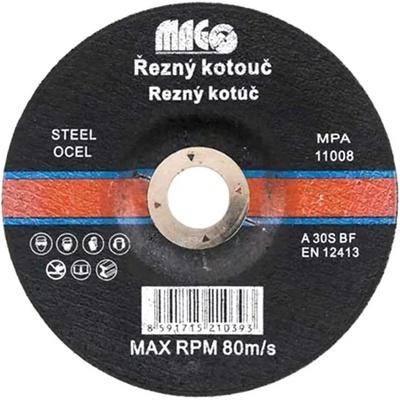 Magg Řezný kotouč 115 x 2,2 x 22,2 mm RK11522