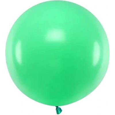 Party Deco Голям Латексов Балон 60 см - Зелен (olbom-003j)