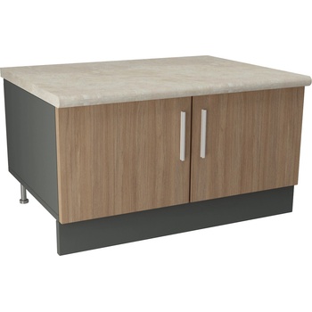 Image 1 of DST Кухненски модул MK-55 dst, 450/600/600-480, антрацит и дъб амбер