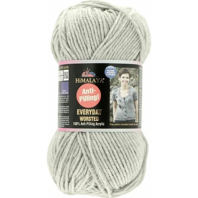 Himalaya Everyday Worsted 70618 sivá