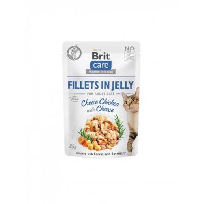 Brit Care Cat Pouch Fillets in Jelly Choice Chicken with Cheese 85 g