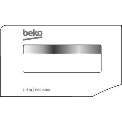 Beko 2449809229 Čelo násypky