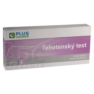 PlusLekáreň tehotenský test 2 ks