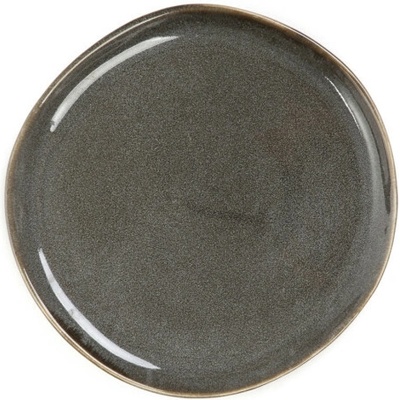 Dezertný tanier MYSTIC sivý 863689