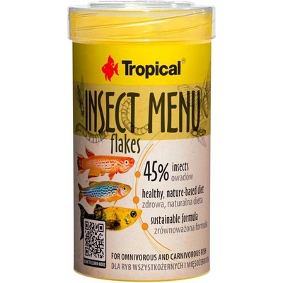 Tropical Инсект Меню Флейки 250мл/50г