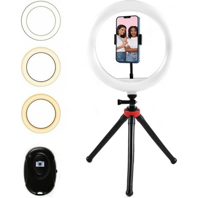 BeautyRelax XD-30 LED RING LIGHT se stativem 3000-6000K 24W 26cm – Zboží Živě