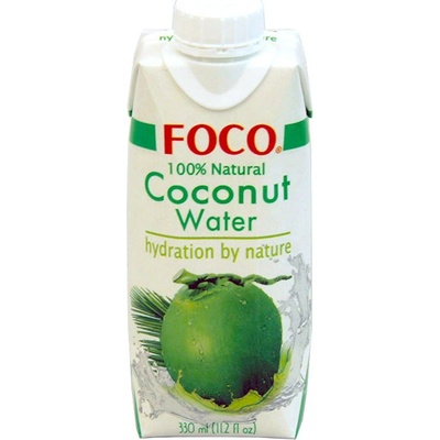 Foco Kokosová voda 100% naturálna 330 ml