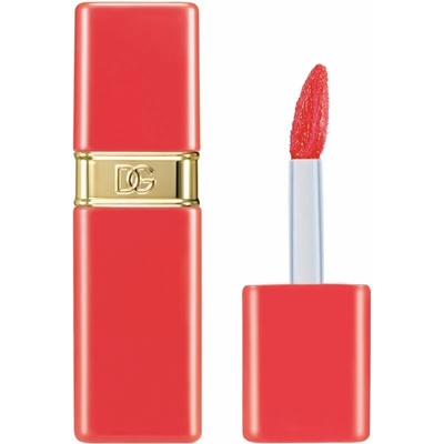 Dolce&Gabbana Rose Dew Lip Bite dlhotrvajúci tekutý rúž s hydratačným účinkom 03 Fizzy Coral Soft Coral 6 ml