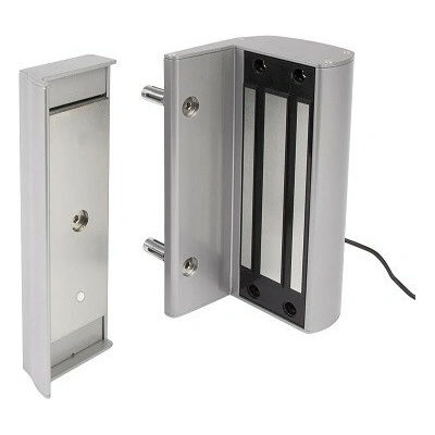 Locinox magnetický povrchový zámek s protiproudem bez rukojetí, MAGMAG-6000-SILV