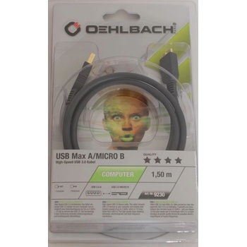 Oehlbach USB 3.0 AB 1.5 m