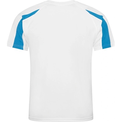 Just Cool Dětské sportovní tričko Contrast Cool T Bílá modrá