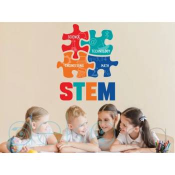 Image 1 of Stem - дизайнерски стикер за стена (1644)