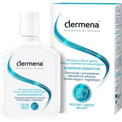 Dermena Šampón na citlivú pokožku hlavy potláčajúci vypadávanie vlasov 200 ml