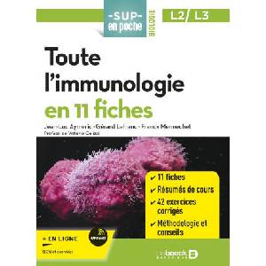 Toute l'immunologie en 10 fiches | Aymeric, Lefranc, Mennechet (2023)