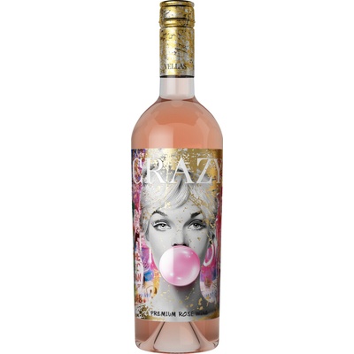 Vignobles Vellas Crazy Grenache Syrah Rosé 10,5% 0,75 l (holá láhev)