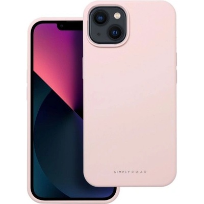 Apple Силиконов калъф кейс ROAR case CLOUD SKIN за iPhone 13 / iPhone 14, Розов