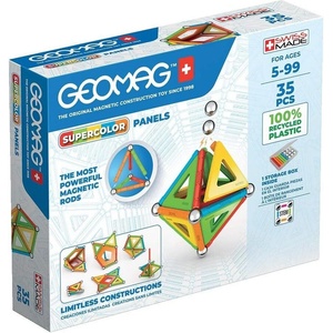 Geomag Магнитен конструктор, Geomag, Supercolor Panels, 35 части