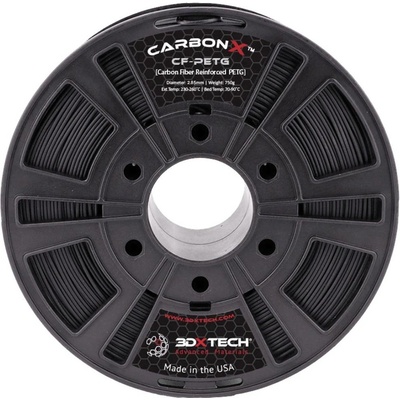3D Xtech PTG3030750BK0 CarbonX™ CF PETG Compound 2.85 mm 750 g čierna 1 ks