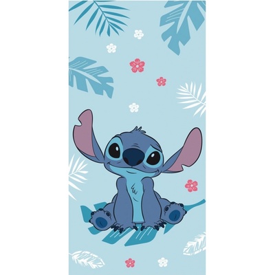 Jerry Fabrics Osuška Lilo a Stitch Blue 70 x 140 cm