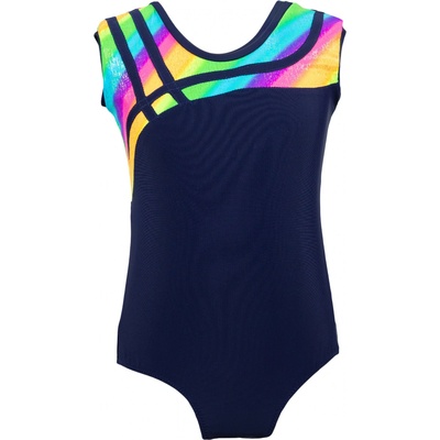 Dres VFstyle Cindy gymnastický modrá – Zboží Dáma