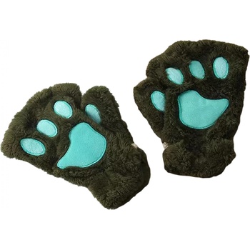 HARAHU Безпръстови ръкавици pa-21320 - Зелена kp21320 (pa-21320)