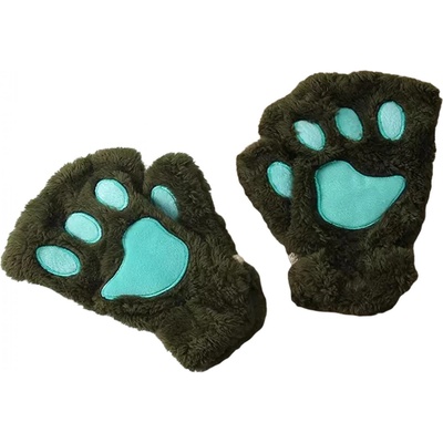 HARAHU Безпръстови ръкавици pa-21320 - Зелена kp21320 (pa-21320)