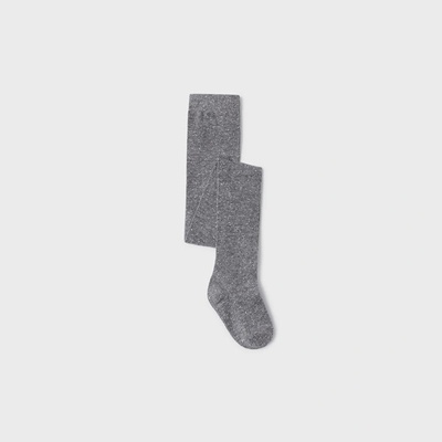 Mayoral Чорапогащник ламе за момиче в сиво Майорал