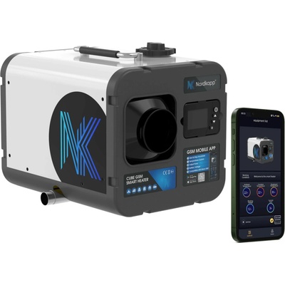 Horkovzdušné topení v bedně Cube 8 kw GSM NORDKAPP – Zbozi.Blesk.cz