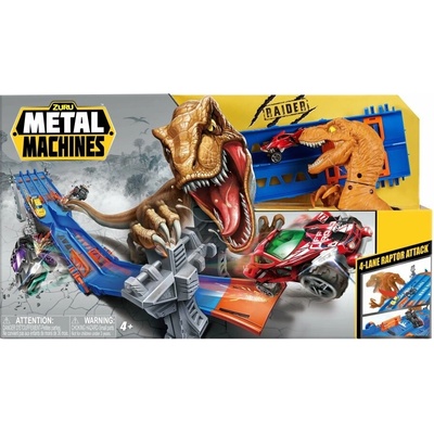 ZURU Metal Machines Car Track Raptor Attack