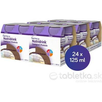 Nutridrink Compact Protein chladivého kokosu 24 x 125 ml