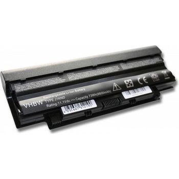 Image 1 of VHBW Батерия за Dell Inspiron 13R / 14R / 15R / 17R, 6600 mAh (800103336)