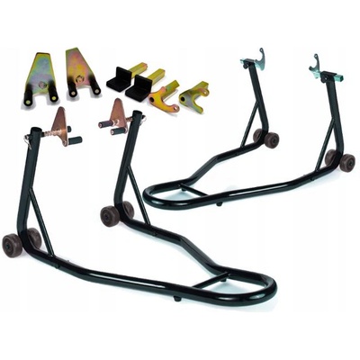 Invento Мотоциклетен крик/стойка, предна + задна, комплект от 2 стойки (invtj04)