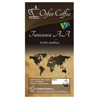 Orfeo coffee Tanzania AA 250 g