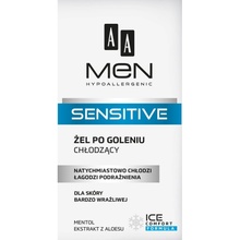 AA Cosmetics Men Sensitive chladivý gel po holení 100 ml