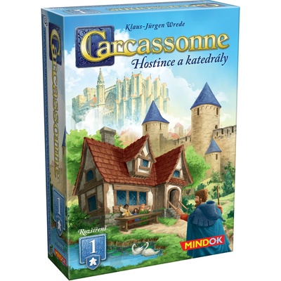 Mindok Carcassonne rozšíření 1: Hostince a katedrály (2025)