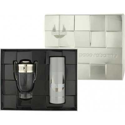 Paco Rabanne Invictus EDT 100 ml + deospray 150 ml darčeková sada