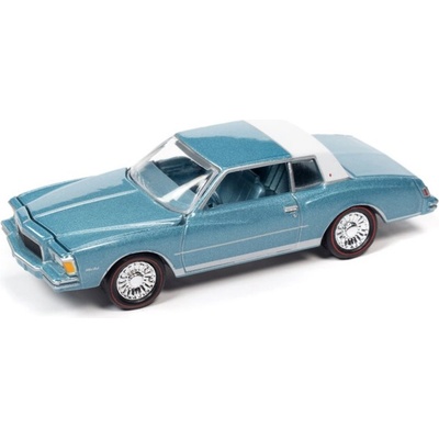 Johnny Lightning Chevy Monte Carlo 1978 modrá v 1:64