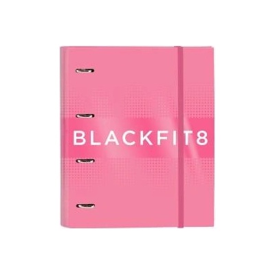 BlackFit8 Папка с пръстени BlackFit8 Glow up A4 Розов (27 x 32 x 3.5 cm)