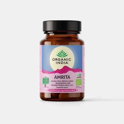 Organic India Amrita nektar nesmrtelnosti 60 kapslí