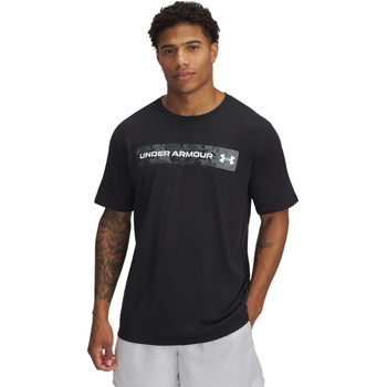 Under Armour Camo Chest Stripe SS Размер: M / Цвят: черен