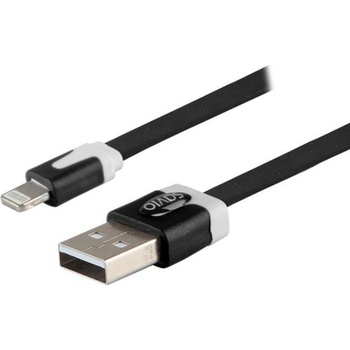Savio CL-73 USB - LIGHTNING 8PIN M-M, 1m, černý