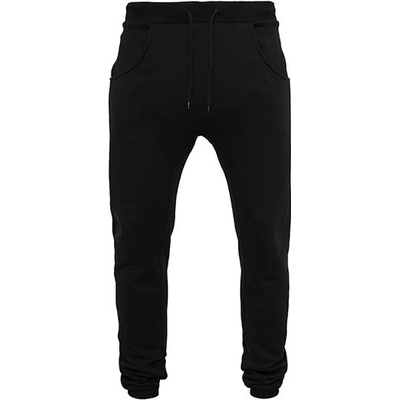 Build Your Brand Herren Sweat-Hose Heavy Deep Crotch BY013 Schwarz Black