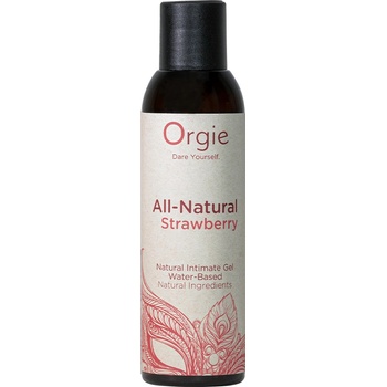 Image 1 of Orgie All-Natural Kissable Water-Based Intimate Gel Strawberry 150ml