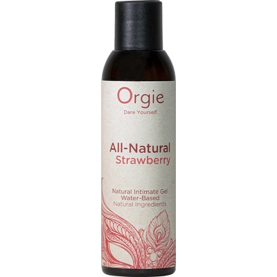 Orgie All-Natural Kissable Water-Based Intimate Gel Strawberry 150ml