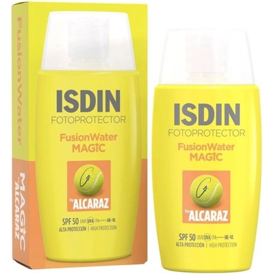 ISDIN Fotoprotector Слънцезащитен флуид за лице Fusion Water Magic by Alcaraz, SPF50, 50 ml