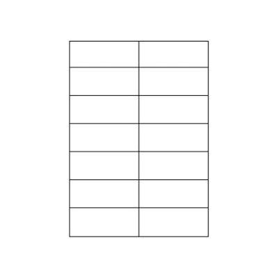 Emy 8588002038112 samolepící bílé A4 105 x 42,4 mm 100 listů – Zboží Dáma