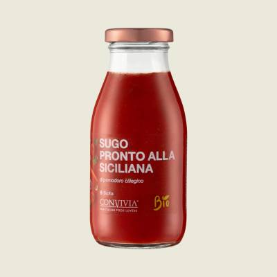 Convivia Cherry sicilská rajčatová omáčka Siciliana BIO VEGAN 250 g