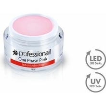 Professionail Led UV gel jednofázový čiro růžový Čirá 5 ml