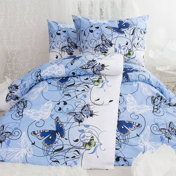 Xpose bavlna obliečky Karolína modré 2x140x200 2x70x90